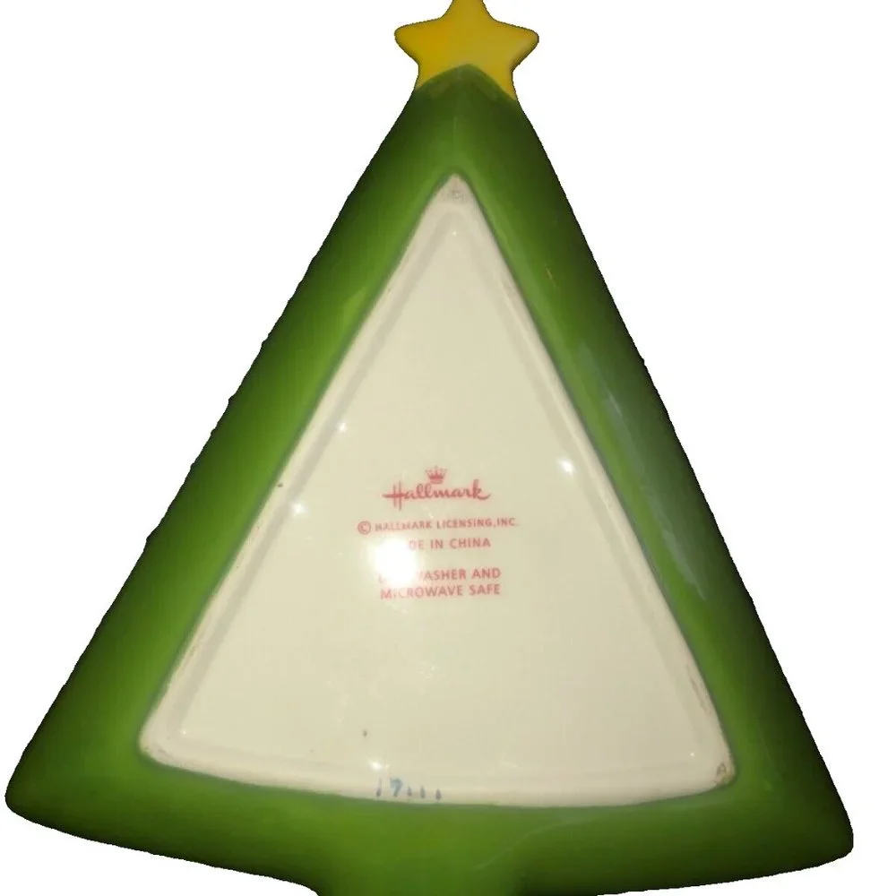 Hallmark Decoration Trinket‎ Dish Christmas Tree Shaped